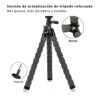 Newroad Trípode para Celular, Mini Tripode Soporte para Cámara Teléfono Celular Gopro Camera – Negro - Image 3