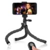 Newroad Trípode para Celular, Mini Tripode Soporte para Cámara Teléfono Celular Gopro Camera – Negro